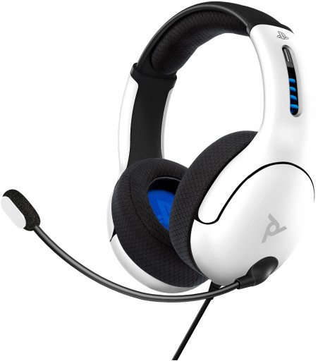 PDP PS5 PS4 проводные наушники LVL50 белый SONY