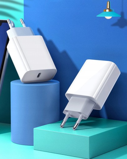 Быстрое зарядное устройство USB-C куб для iPhone Блок питания 20 Вт быстрая зарядка