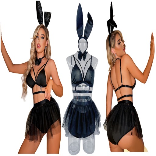 КОМПЛЕКТ СЕКСУАЛЬНОГО ЭРОТИЧЕСКОГО БЕЛЬЯ Rabbit S