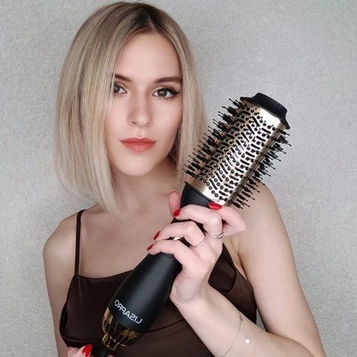 LISAPRO Hot-Air Brush 2.0 One-Step Hair Dryer Brush & Volumizer Hair Iron