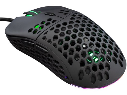 Проводная мышь GAMING eShark ESL-M4, оптический датчик RGB, 6 кнопок
