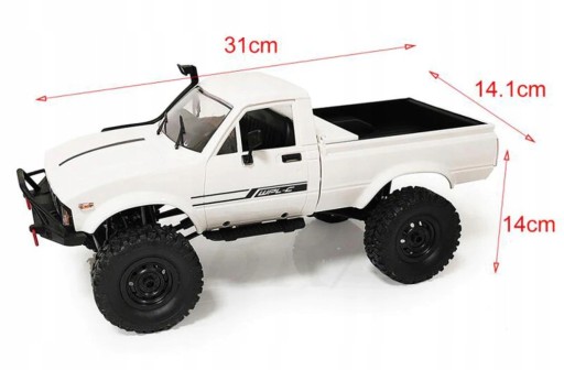 WPL C-24 4WD ВНЕДОРОЖНЫЙ АВТОМОБИЛЬ С ДИСТАНЦИОННЫМ УПРАВЛЕНИЕМ