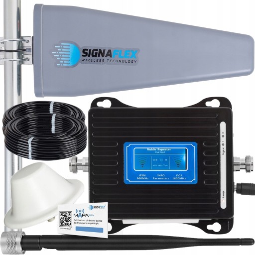 РОЗЕТКА GSM 4G LTE УСИЛИТЕЛЬ СИГНАЛА + АНТЕННЫ