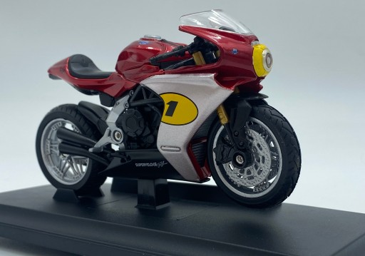MV AGUSTA Superveloce Ago мотоцикл 1:18 Welly 12862 металл