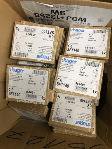 Выключатель HAGER I-0-II 40A SFT140 СЕТЬ-АГРЕГАТ