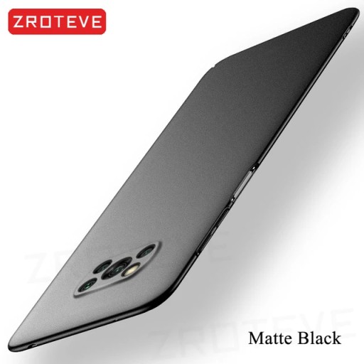 Для PocoX3 NFC чехол ZROTEVE тонкий жесткий матовый чехол из ПК для Xiaomi Poco X3 X4 X5
