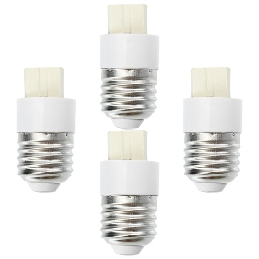 ADAPTER LAMPY E27 NA G9 KONWERSJA ŻARÓWKA Z PODSTAWĄ ŚRUBOWĄ