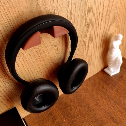 Вешалка, держатель для наушников Bose NC 700, Коричневый