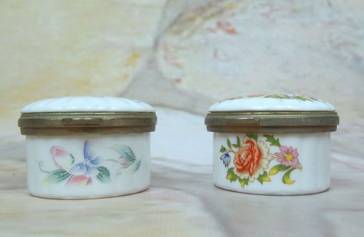 AYNSLEY Фарфоровая шкатулка, шкатулка, 2 шт.