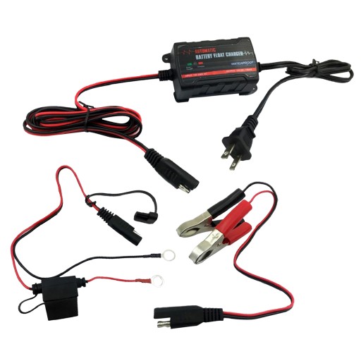 Battery Charger Maintainer 6V 12V Amp Trickle RV Car Truck Motorcycle