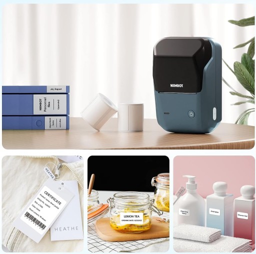 B1 NiiMbot Bluetooth термопринтер самоклеящихся этикеток
