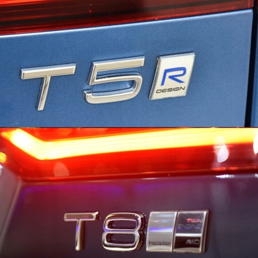 ЭМБЛЕМА Volvo T5 - Черный