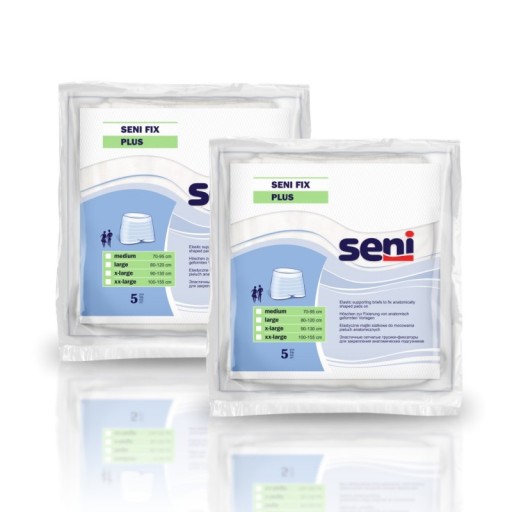 ТРУСИКИ МНОГОРАЗОВЫЕ СЕТЧАТЫЕ SENI FIX Plus XL 5 шт.