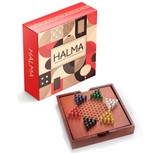 Китайские шашки – деревянная настольная игра.
