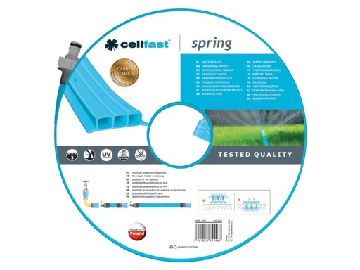 CELLFAST Wąż zraszający SPRING 7,5 m
