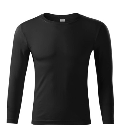 Мужская футболка с длинным рукавом LONGSLEEVE SEATSHIRT, размер P75. S Черный