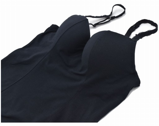 Корсет Atlantic с бюстгальтером push up, черный 80С