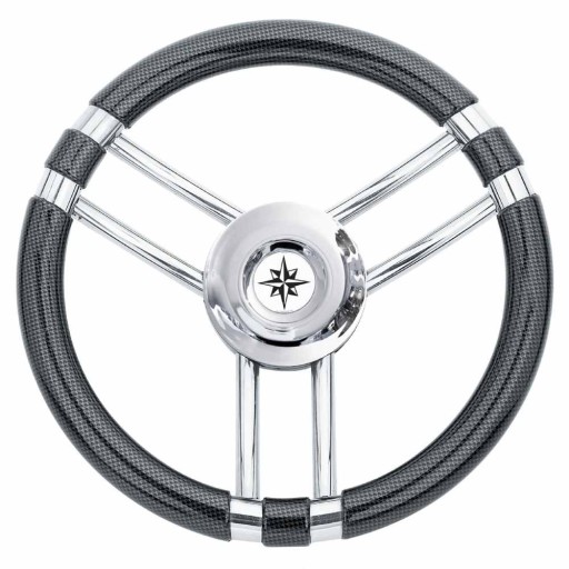Трехспицевый руль T21 CARBON — 350 мм