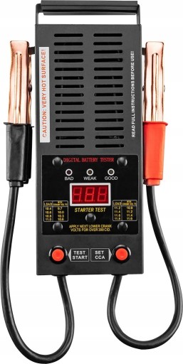 Tester akumulatorów 125 A 12 V - cyfrowy 11-985 NEO TOOLS