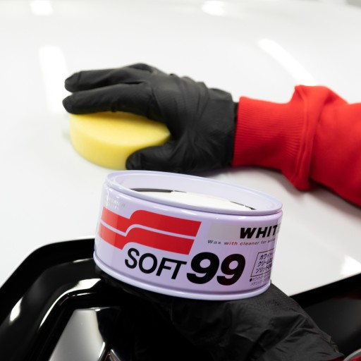 WAX Soft99 Белый мягкий воск для белых лаков