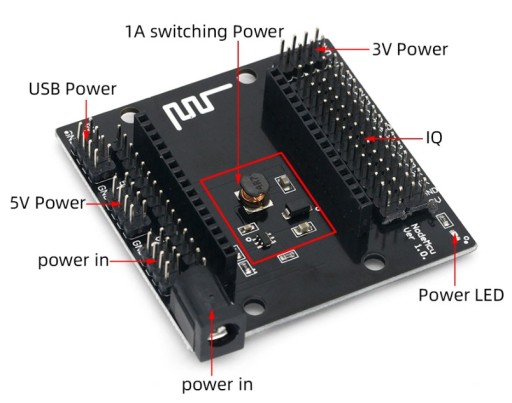 Базовая плата для ESP8266 NodeMcu v3
