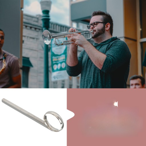 INSTRUMENTY MUZYCZNE Trąbka SLIDE ZAWÓR PIERŚCIENIOWY