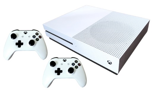 KONSOLA MICROSOFT XBOX ONE S 500gb + 2 PADY + OKABLOWANIE - KOMPLET