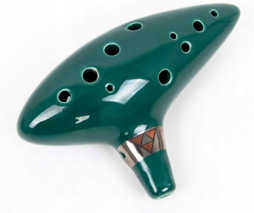 OCARINA ZELDA ОРИГИНАЛЬНЫЙ ФАРФОР 12 ОТВЕРСТИЙ ALTO C