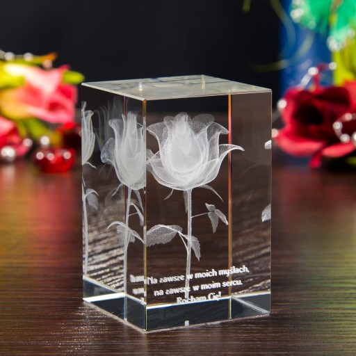 3D CRYSTAL #подарок ей на 40-летие