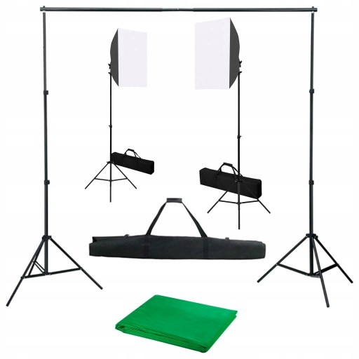 VidaXL Фотостудийный комплект с диванными лампами