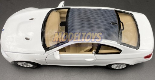 BMW M3 Coupe 2008 1:24 модель Motormax 73347 белый