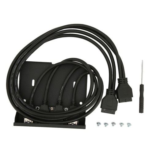 Передняя панель USB 4 USB 3.0 Два 19-контактных порта