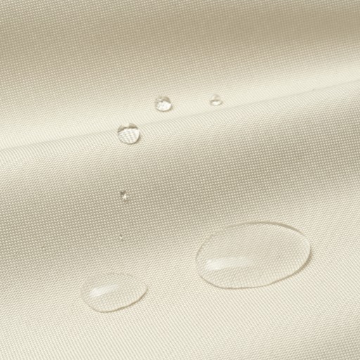 ВОДОНЕПРОНИЦАЕМАЯ садовая штора для террасы для беседки-перголы КРЕМОВЫЙ туннель 200 см