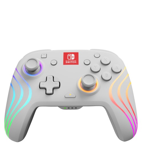 Беспроводная панель SWITCH Afterglow WAVE Белая RGB-подсветка PDP Лицензия
