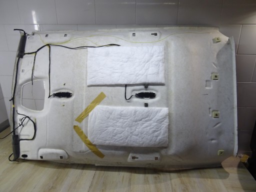 FORD FOCUS MK3 ST ЧЕРНАЯ ОТДЕЛКА ПОТОЛКА