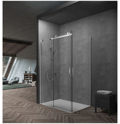 Kabina przesuwna C20 Liniger 130x90cm Połysk