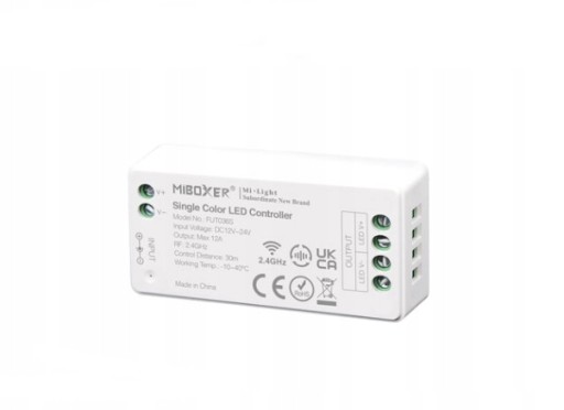Mi-Light STEROWNIK 4 STREFOWY RGB+CCT FUT039S