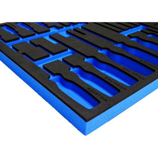Пенопластовая вставка для отверток Imbus Torx, тележка для инструментов