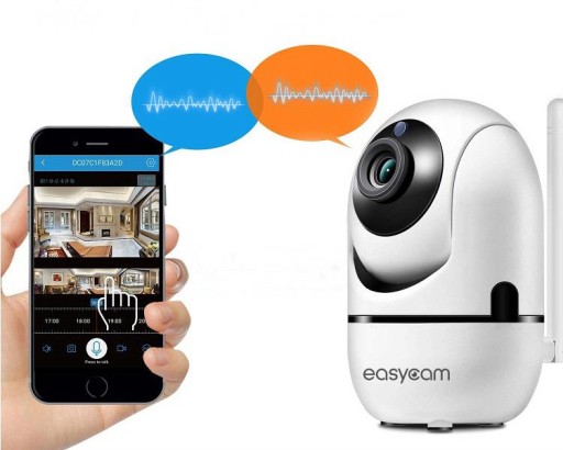 Поворотная IP-камера Tuya 3MPx EasyCam для помещения