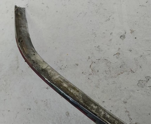 ХРОМИРОВАННАЯ НАКЛАДКА БАМПЕРА MERCEDES W107 W116 W108