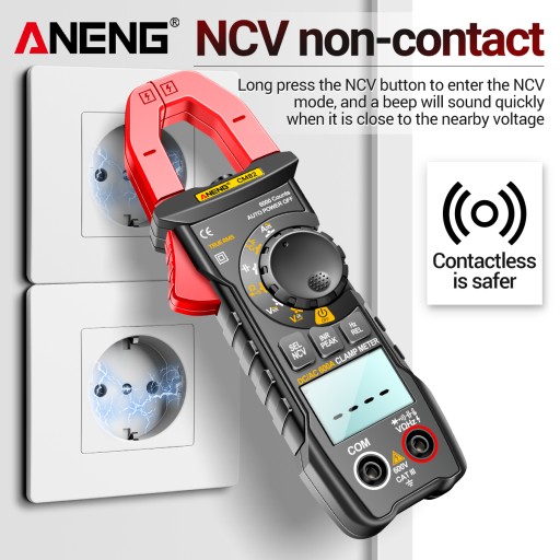 ANENG CM82 Цифровые клещи, 6000 отсчетов