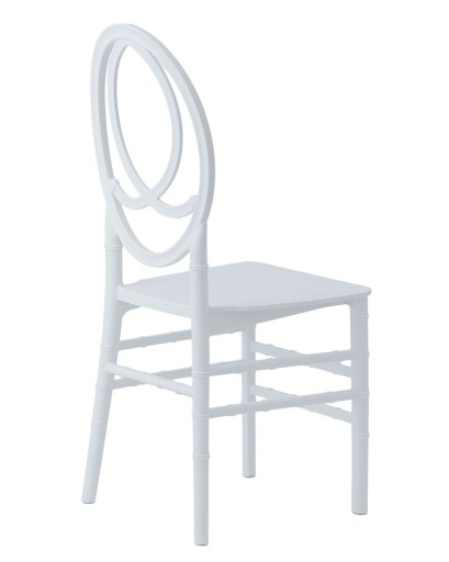 CHIAVARI PHOENIX PP СТУЛ ДЛЯ СВАДЕБНОГО БАНКЕТА, белый, с подушкой