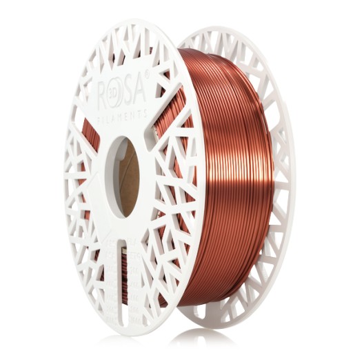Нить PLA Silk Rosa3D Copper Copper 0,8кг