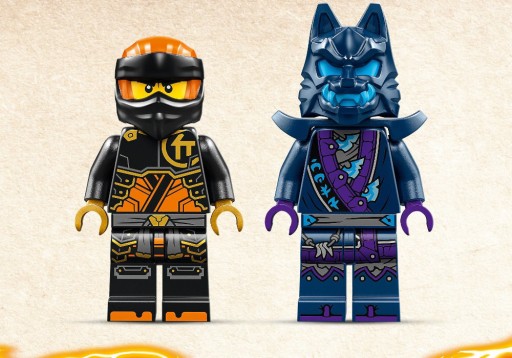 LEGO 71806 NINJAGO Столовая площадка элементаля земли Коула