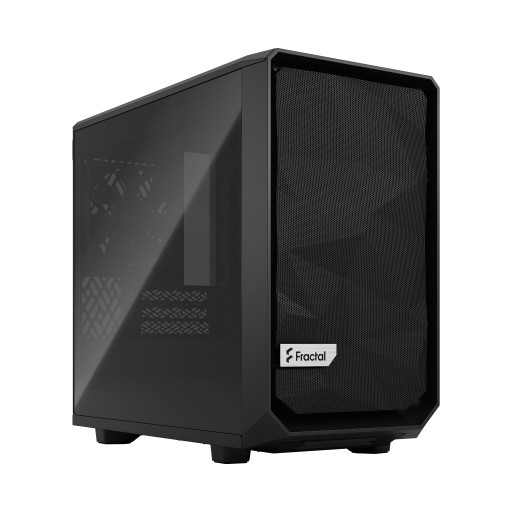 Корпус Meshify 2 Nano TG Midi Tower с фрактальным дизайном, черный