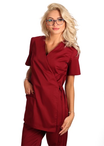 bluza medyczna kosmetyczna kimono 14 kol. XL/XXL