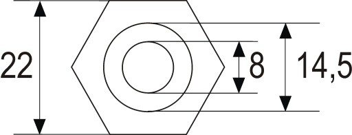 ДИСКОВЫЙ ТЕРМОМЕТР CO 63мм 1/2