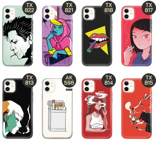 ЧЕХОЛ ДЛЯ IPHONE 11 SMOKER DESIGN КРЫШКА КОРПУСА SMOKER WEED JUNIT