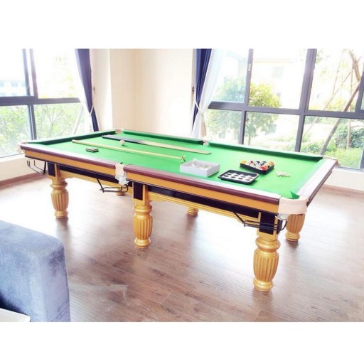 Tkanina bilardowa, filc stołowy, snooker 8 stóp zielony