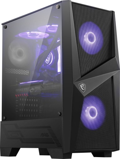Obudowa GRACZA MSI MAG Forge 100M OKNO LED